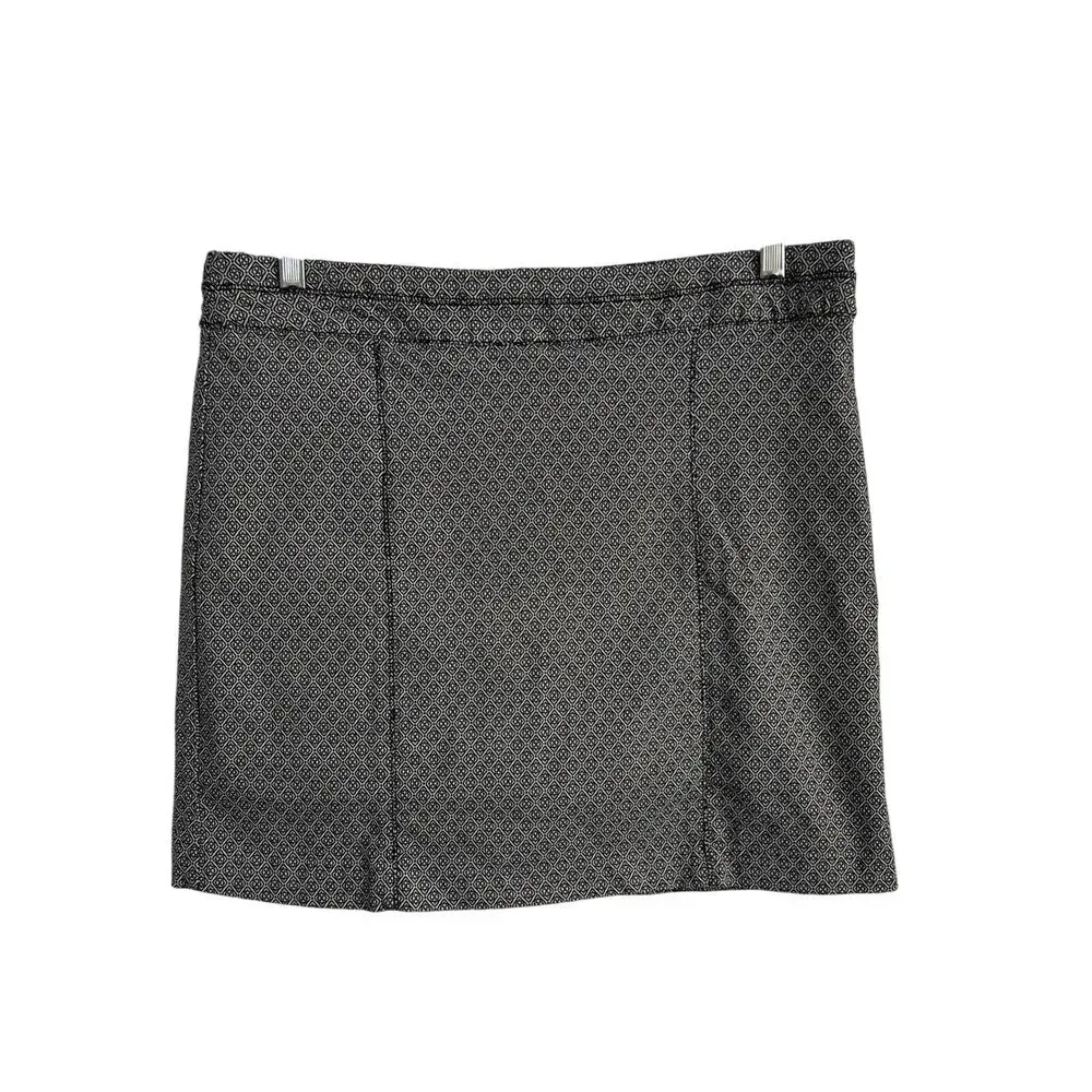 Prophecy Women's Skort Skirt Size 14 Navy Blue Print Stretch Golf Sporty Casual